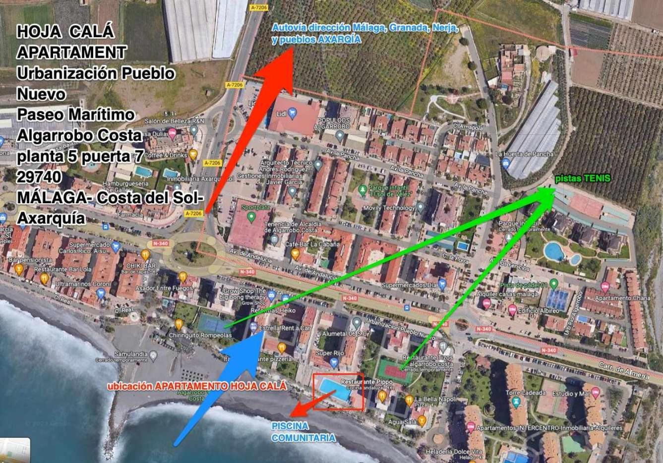 Hoja Cala Apartment Algarrobo Costa Ngoại thất bức ảnh