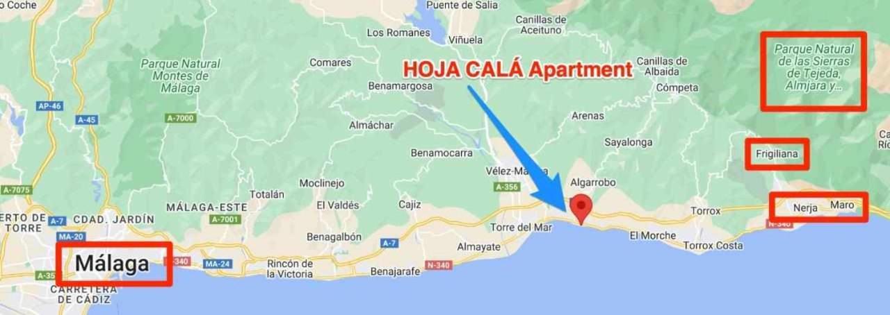 Hoja Cala Apartment Algarrobo Costa Ngoại thất bức ảnh